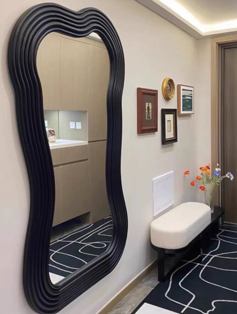 กระจกตั้งพื้น MY DOLLS HOUSE ZENN 180 CM. สีดำ